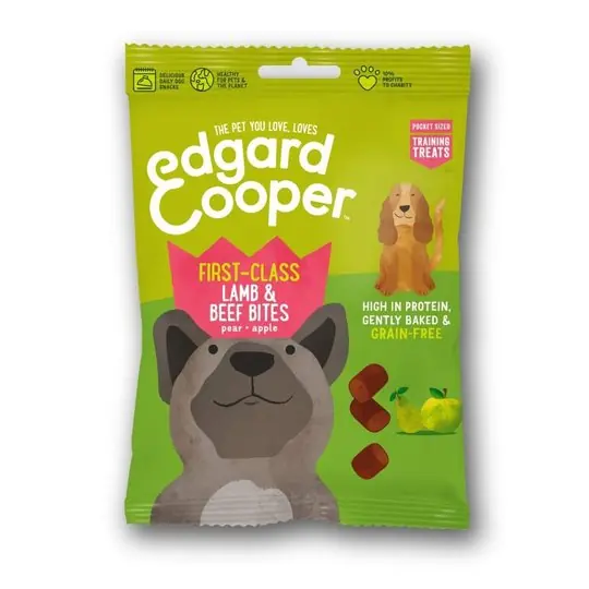 Edgard & Cooper Bites Lamm & Nötkött 50 g Rabatt