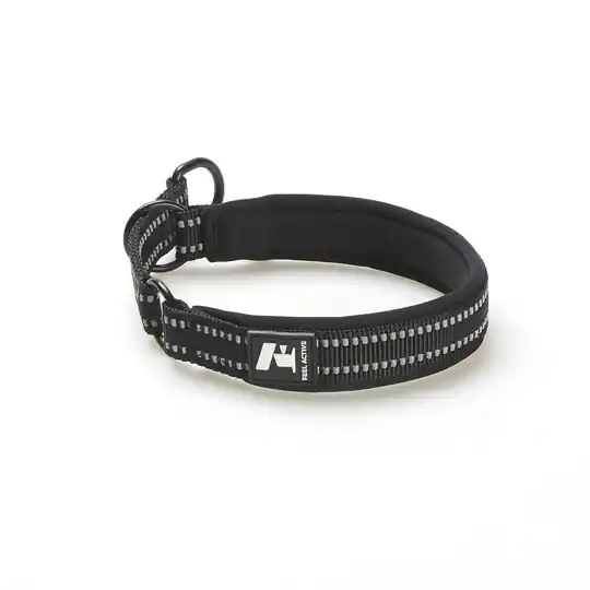 I lager Feel Active Padded Limited Slip Halsband Svart (25-35 cm)