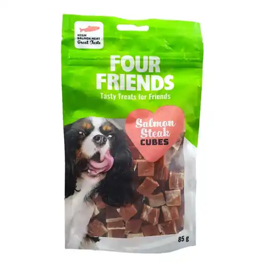 FourFriends Salmon Steak Cubes (85 g) Lågt pris