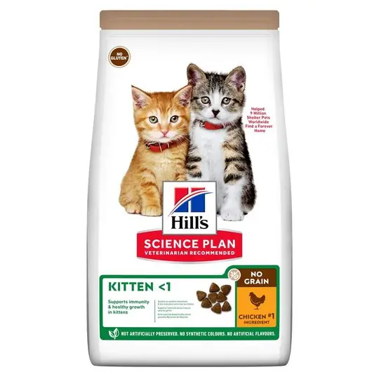 Populärt val Hill's Science Plan Kitten No Grain med Kyckling 1,5 kg