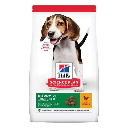 Premium Hill's Science Plan Puppy Medium Chicken (12 kg)