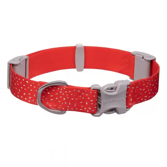 Ruffwear Confluence Hundhalsband Röd Sumak (36-51 cm) Expressleverans