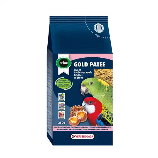 Billigare Versele-Laga Orlux Gold Patee stor parakit och papegoja (250 gram)