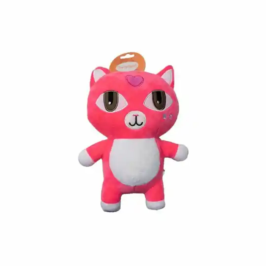 Dog Toy Pink Cat - Rosa Kampanjpris