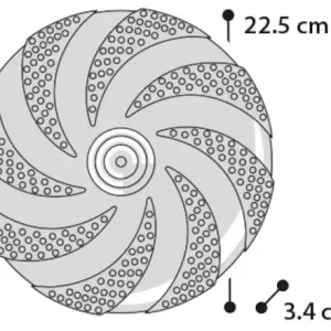 Populärt val Gummifrisbee - M