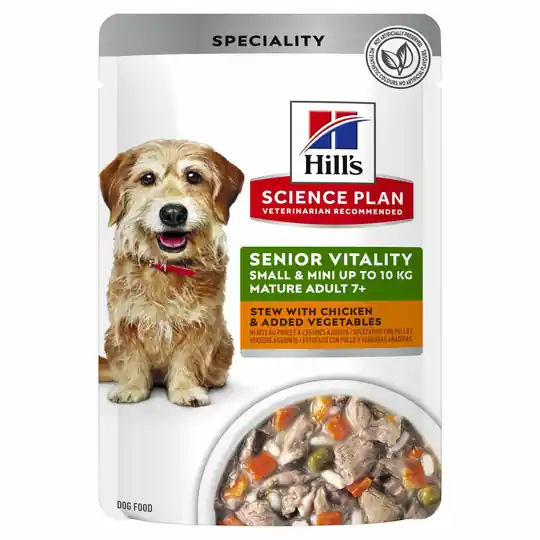 Healthy Cuisine Stew Våtfoder till Seniora Smårasiga Hundar - 12 st x 80 g Snabb frakt