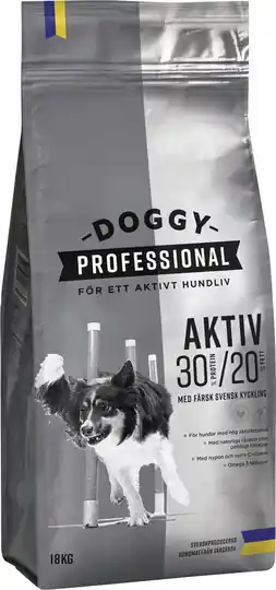 Professional Extra Aktiv för Hund - 18 kg Rea