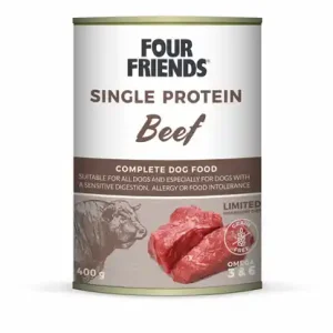 Nedsatt pris Single Protein Beef Våtfoder - 6 st x 400 g