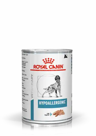 Veterinary Diets Derma Hypoallergenic Loaf Can - 12 x 400 g Endast idag