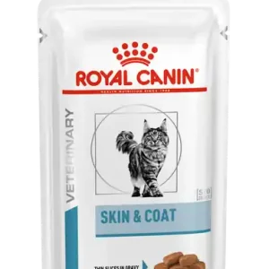 Veterinary Diets Derma Skin & Coat Pouch - 12 x 85 g Nedsatt pris