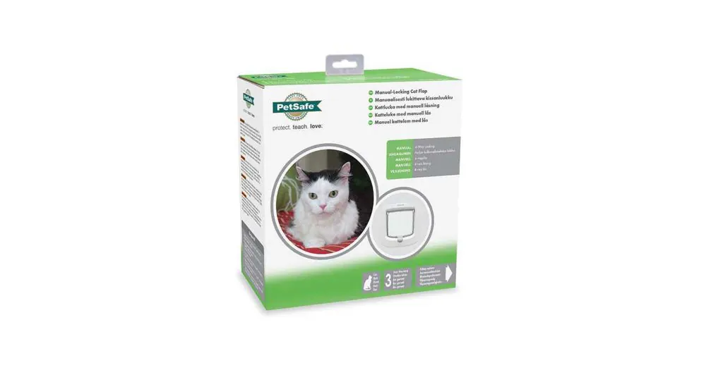 PetSafe Kattlucka 4-Vägs -Vit Endast denna vecka