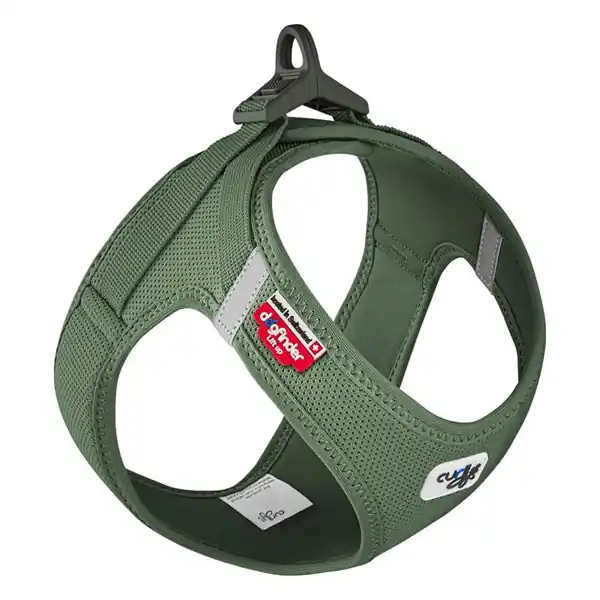 Hundsele Curli Mesh XS 34-38cm Mossgrön Snabb leverans