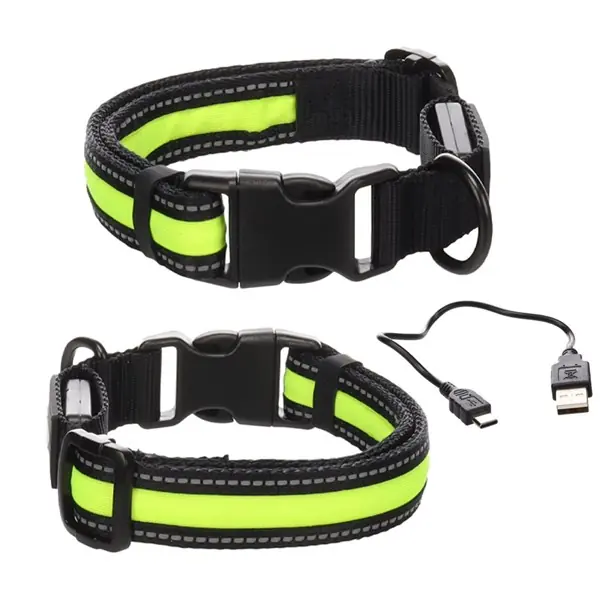 Begränsad tid Halsband Flitsy med belysning 30-40cm