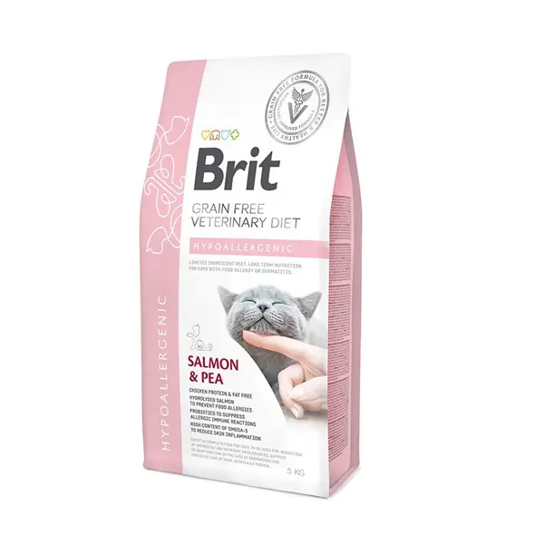 Trygg betalning Brit GF Vet Diets Cat Hypoallergenic 5kg