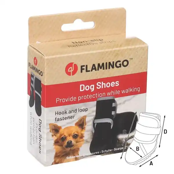 Snabb frakt Hundsko Laky svart 2-pack XS