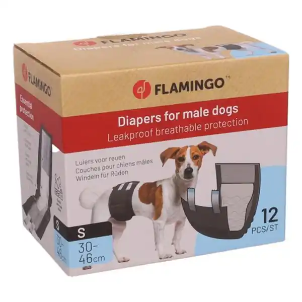 prisnedsättning Kisskydd hanhund Dipy S 30-46cm 12-pack