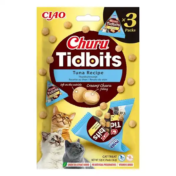 Churu tidbits tuna 3-pack prisnedsättning