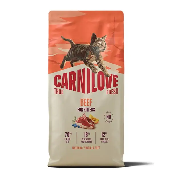 Billigare CL True Fresh Cat Beef for Kittens 6 kg