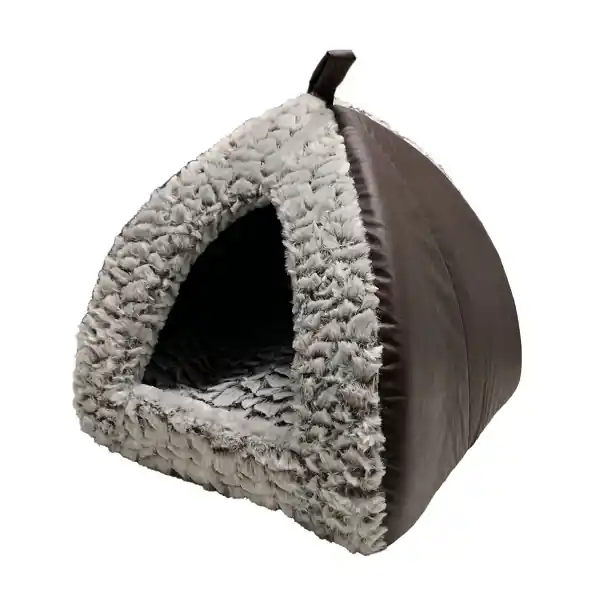 Igloo - läderlook med plysch Nedsatt pris