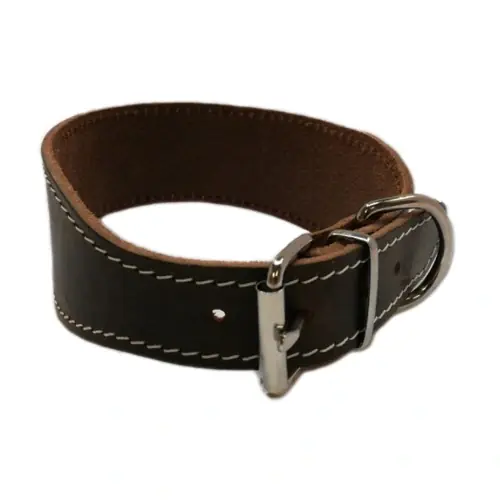 Nedsatt pris Hundhalsband Greyhound - brunt