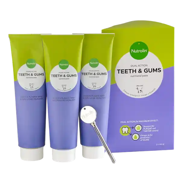 Bästa pris Nutrolin Teeth & Gums-pasta - 3 x 200 g